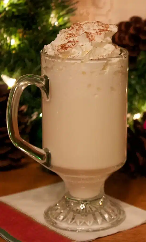 white hot chocolate comfort foods.