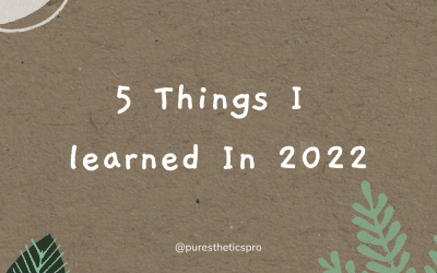 5 Things I Learned In 2022