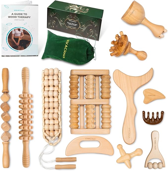 Lymphatic Drainage Massager for Stomach, Thighs and Hips